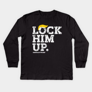 Lock Him Up! Kids Long Sleeve T-Shirt